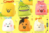 Chickip Dancers fuwafuwa face kinchaku [All 6 type set(Full Complete)]