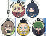 Lycoris Recoil Rubber Mascot [All 5 type set(Full Complete)]