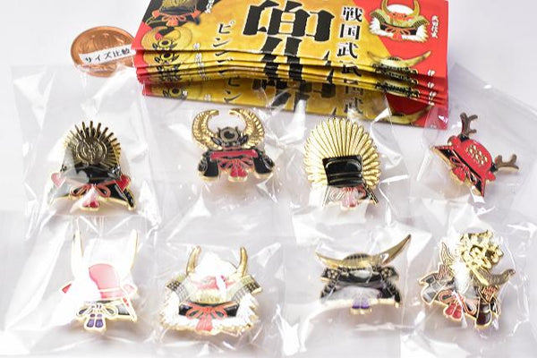 PiNSSTYLE Sengoku bushokabuto pins [All 8 type set(Full