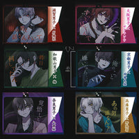 ORIHARA Kansai Boys Picture Book Acrylic Keychain [All 6 type set(Full Complete)]