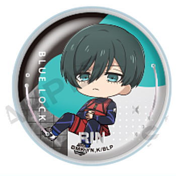 Bluelock KoroColle! Capsule Can Badge & Cover vol.2 [4.Rin Itoshi]