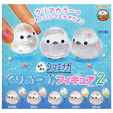 Fuku-Fuku Shimaenaga Clears Figure Part.2 [All 5 type set(Full Complete)]