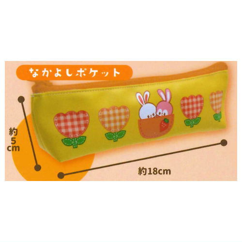 Ochame Friends Ochamena Slim Pouch [5.Nakayoshi pocket]