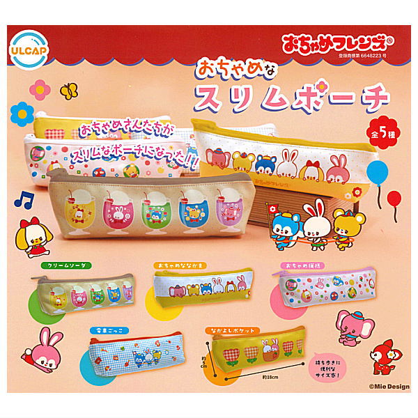 Ochame Friends Ochamena Slim Pouch [All 5 type set(Full Complete)]