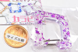 Pannofukuro o tomeruyatsu Carabiner Part.2 [6.clear glitter purple]