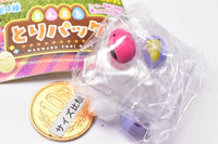 Manmaru tori pack [2.Plastic pack and 4 birds (pigeon, long-tailed moth, shoebill, flamingo)]