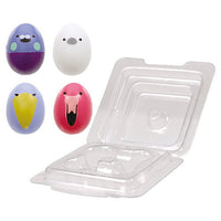 Manmaru tori pack [2.Plastic pack and 4 birds (pigeon, long-tailed moth, shoebill, flamingo)]