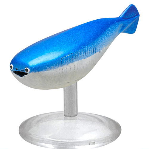 Science Technicolour Sacabambaspis mascot & ball chain [2.Blue/pedestal]