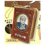 Delicious in dungeon Book-shaped mini pouch mascot [1.Laios]