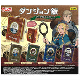 Delicious in dungeon Book-shaped mini pouch mascot [All 5 type set (Full Complete)]