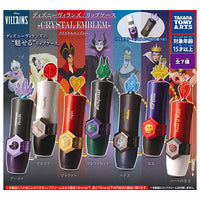 Disney Villains Lip Case Crystal Emblem [All 7 type set(Full Complete)]