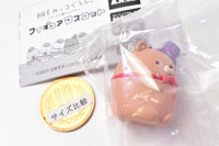 Movie Sumikkogurashi Tsugihagi Factory no Fushigi na Ko figure mascot [4.Kuma factory manager]