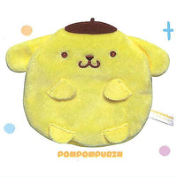 Sanrio Characters Funyumaru! Fuwafuwa pouch collection [5.Pompompurin]