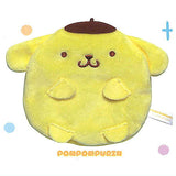 Sanrio Characters Funyumaru! Fuwafuwa pouch collection [5.Pompompurin]