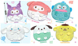 Sanrio Characters Funyumaru! Fuwafuwa pouch collection [All 6 type set(Full Complete)]