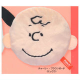 SNOOPY Fuwafuwa Kinchaku & Pouch Collection [4.Charlie Brown Pouch (nikkori)]