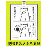 Koriyama Meigen acrylic keychain [3.Shokuyokuwo osaeruhouhou]