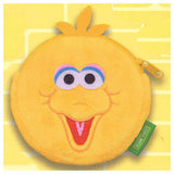 Sesame Street stuffed face pouch [3.Big Bird]