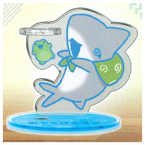 Odekake Kozame acrylic pen stand [3.Bikkuri]