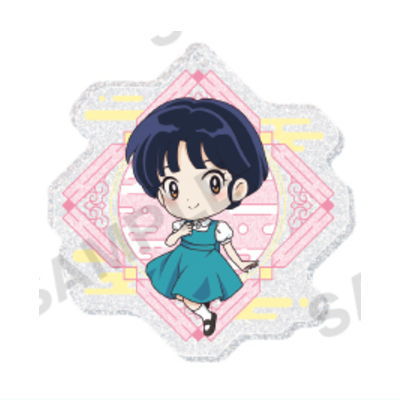 Ranma 1/2 Kirarin acrylic strap [1.Akane]