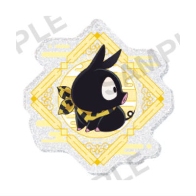 Ranma 1/2 Kirarin acrylic strap [6.P-chan]