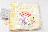 Spica-pika Fairytale Forest Fluffy Picture Book Pouch [2.Going out on a rainy day]