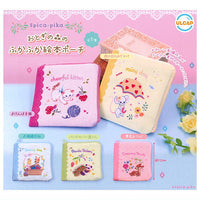 Spica-pika Fairytale Forest Fluffy Picture Book Pouch [All 5 type set(Full Complete)]