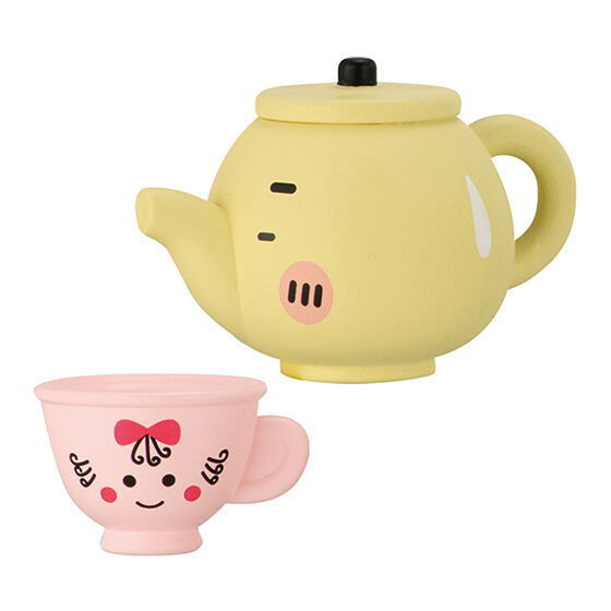 Coji-Coji Kitchen Collection [5.Pot, Tea cup]