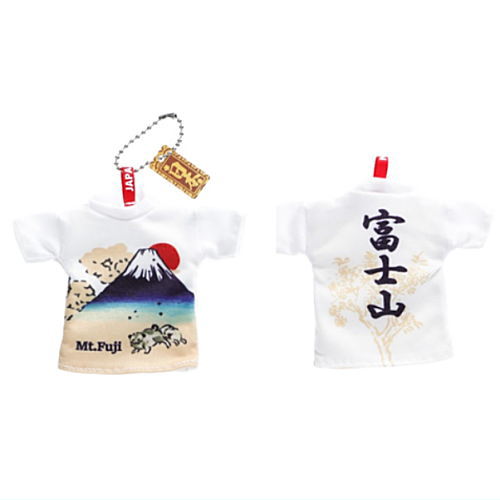 Welcome to JAPAN! T-shirt key chain [1.Mt. Fuji]