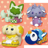 Pokemon Ouchide! Relax cushion mascot Part.3 [All 4 type set(Full Complete)]