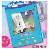 #RETORONIA emotional clear pouch [1.BLUE]