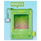 #RETORONIA emotional clear pouch [2.GREEN]