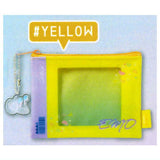 #RETORONIA emotional clear pouch [5.YELLOW]