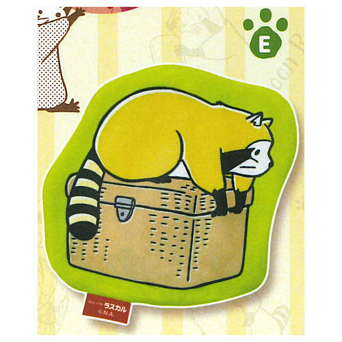 World Masterpiece Theater Rascal Fuwafuwa Die-cut Pouch [5.E]