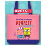 SpongeBob zipper tote bag [3.Nakayoshi combi]