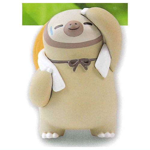 Sloth farmer mascot figure new color ver. [2.Wipe the sweat]