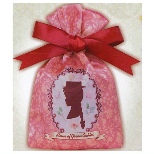 World Masterpiece Theater Ribbon Kinchaku Pouch [1.Anne of Green Gables A]