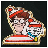Where's Wally ? pin badge collection [6.Wally & Woof]