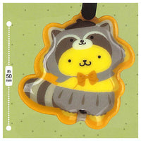 Sanrio Characters Forest Animal PUSH Light Key Ring [1.Pompompurin]