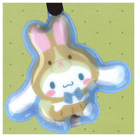 Sanrio Characters Forest Animal PUSH Light Key Ring [2.Cinnamoroll]