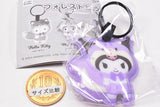 Sanrio Characters Forest Animal PUSH Light Key Ring [5.Kuromi]