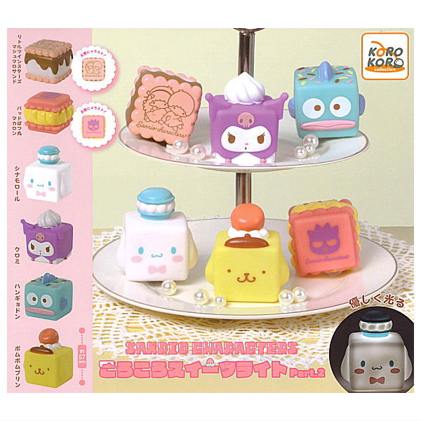 Sanrio Characters Korokoro Sweets Light Part.2 [All 6 type set (Full Complete)]
