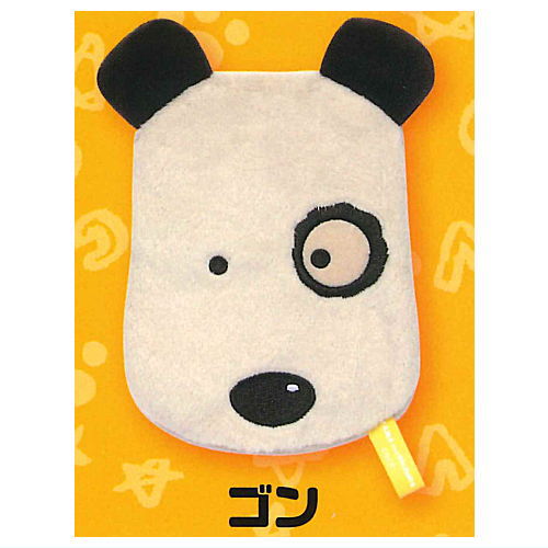 Tama & Friends Fuwafuwa Face Pouch [5.Gon]
