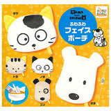 Tama & Friends Fuwafuwa Face Pouch [All 5 type set(Full Complete)]