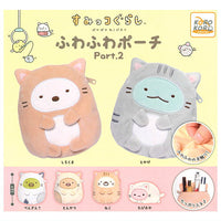 Sumikkogurashi Pokapokanekobiyori Fuwafuwa Pouch Part.2 [All 6 type set (Full Complete)]