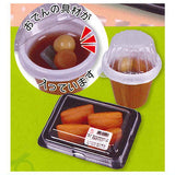 Miniature convenience store food mascot [4.Inarizushi + Oden]