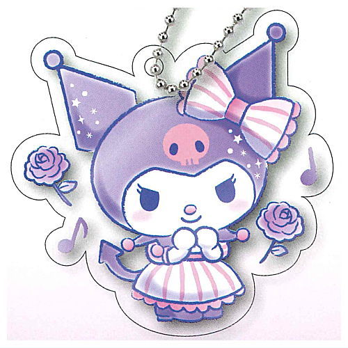 Kuromi acrylic key chain [4.Idol]