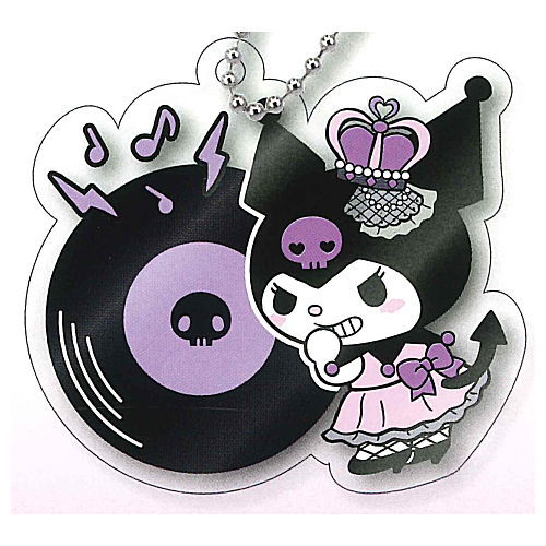 Kuromi acrylic key chain [5.Record]