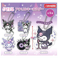 Kuromi acrylic key chain [All 5 type set(Full Complete)]