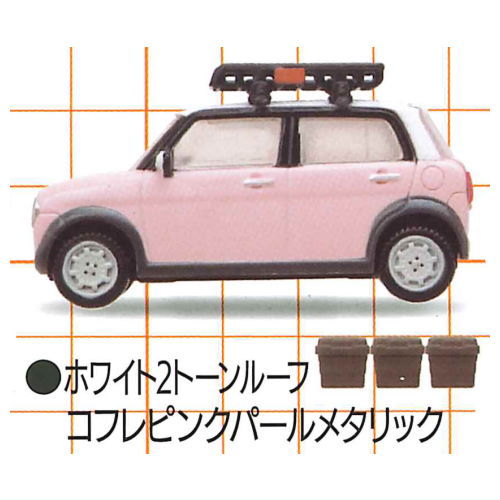 1/64PLUS Petit DAMD Lapin [2.White 2 tone roof Coffret pink pearl metallic]